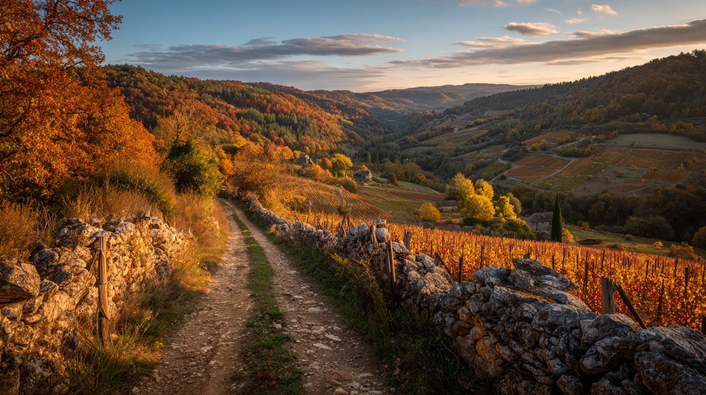 Sentiers de randonnée à Veyrignac avec vues sur la Dordogne et le patrimoine rural